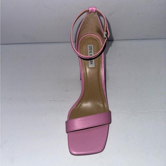 Steve Madden Women's Tiaa Two-Piece Dress Sandals - Pink Leather 10m - Picture 4 of 8